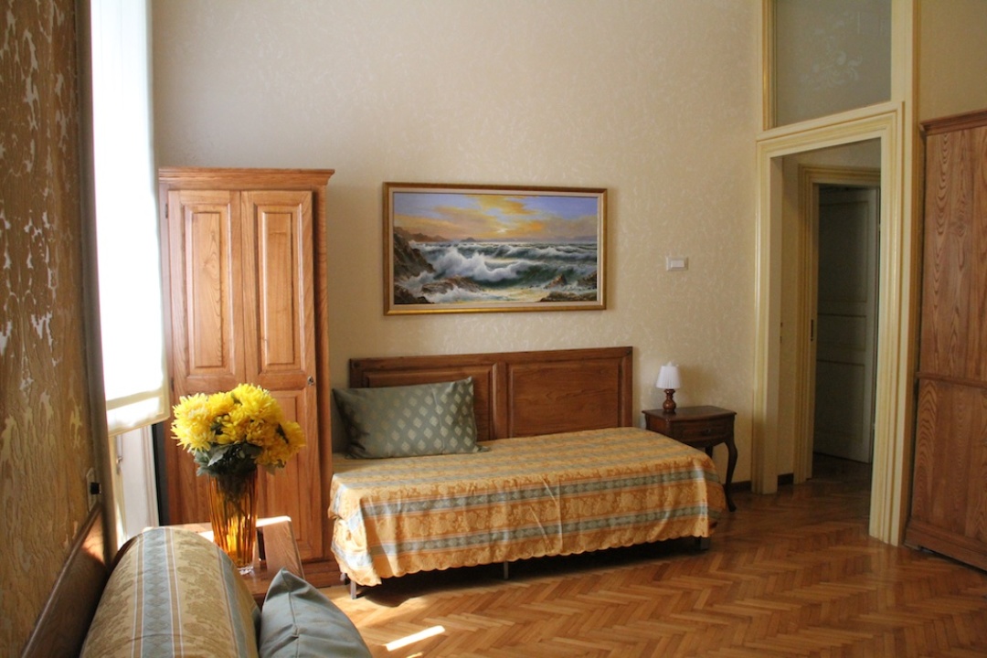 Saletta con divano letto